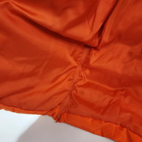 Moda International Down Coat Womens XL  Orange - Picture 7 of 13